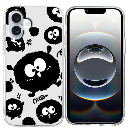 For iPhone 17 Case Soft TPU Pattern Printing Phone Cover