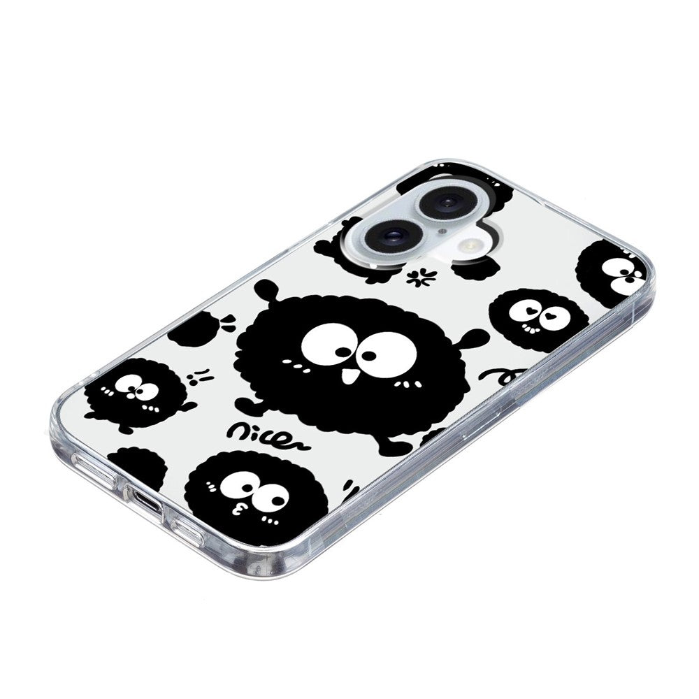 For iPhone 17 Case Soft TPU Pattern Printing Phone Cover