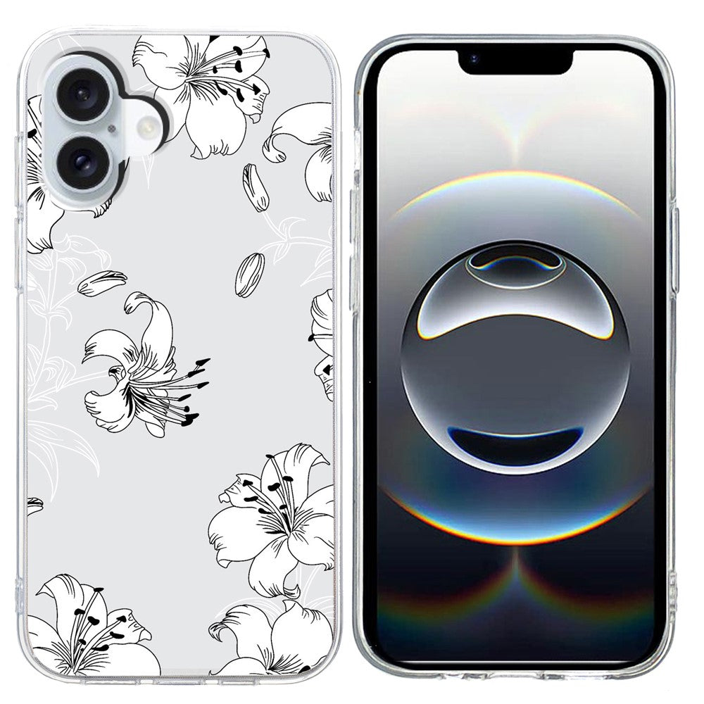 For iPhone 17 Case Soft TPU Pattern Printing Phone Cover