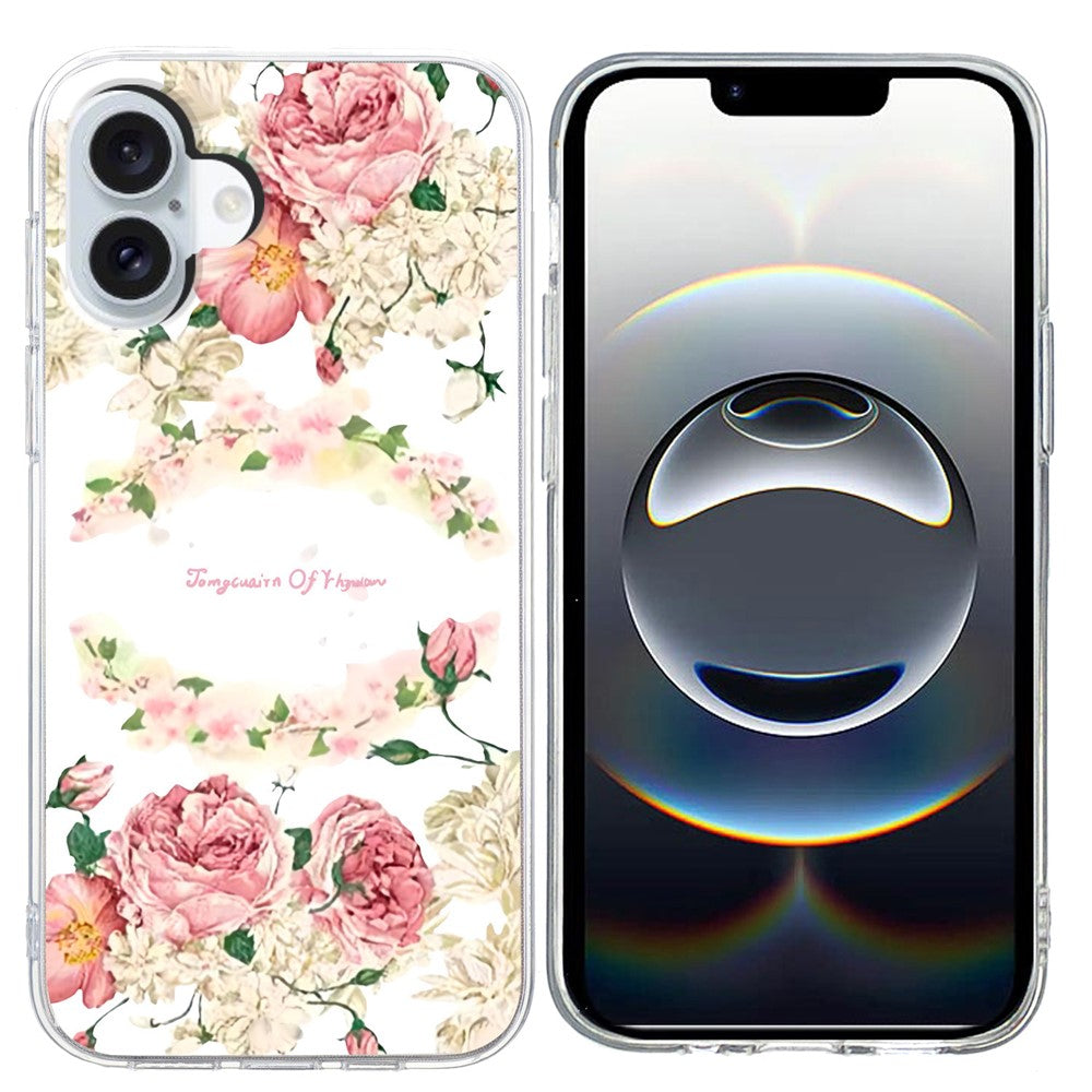For iPhone 17 Case Soft TPU Pattern Printing Phone Cover