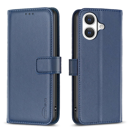 BINFEN COLOR For iPhone 17 Phone Case  BF17 Wallet Folio Flip Leather Cover
