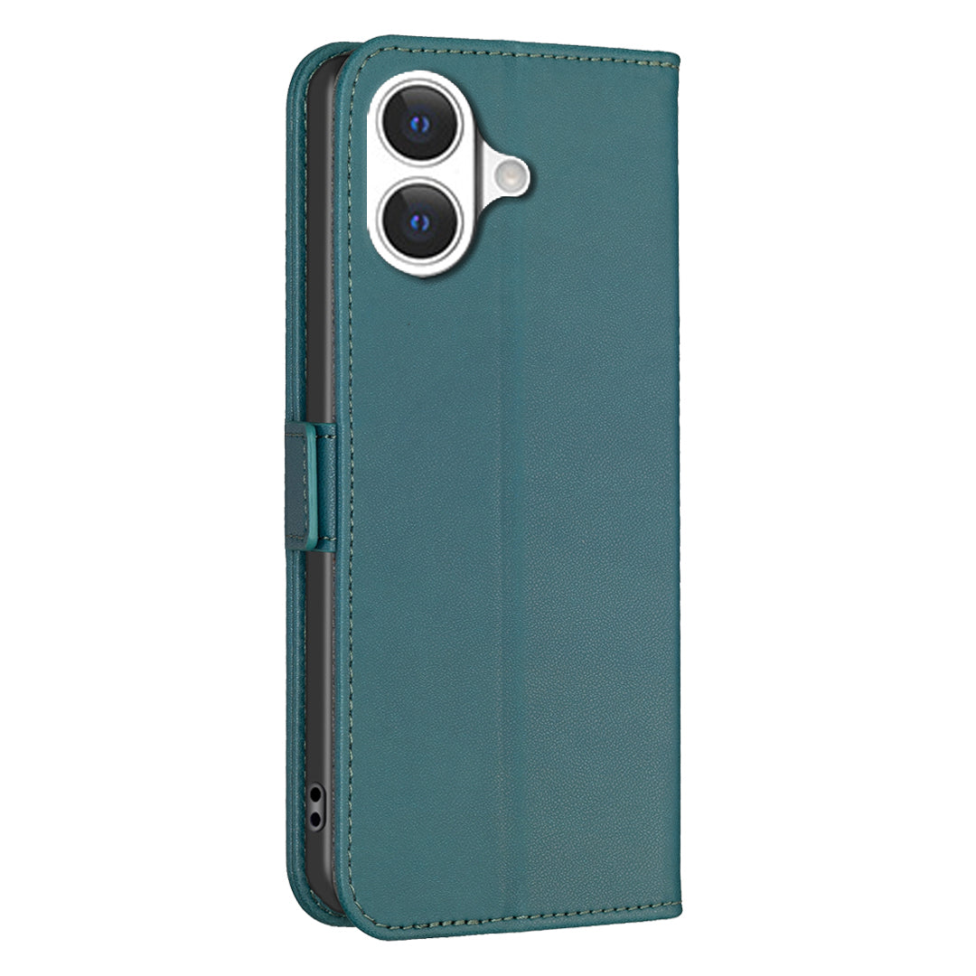 BINFEN COLOR For iPhone 17 Case  BF31  PU Leather Flip Folio Phone Wallet Cover