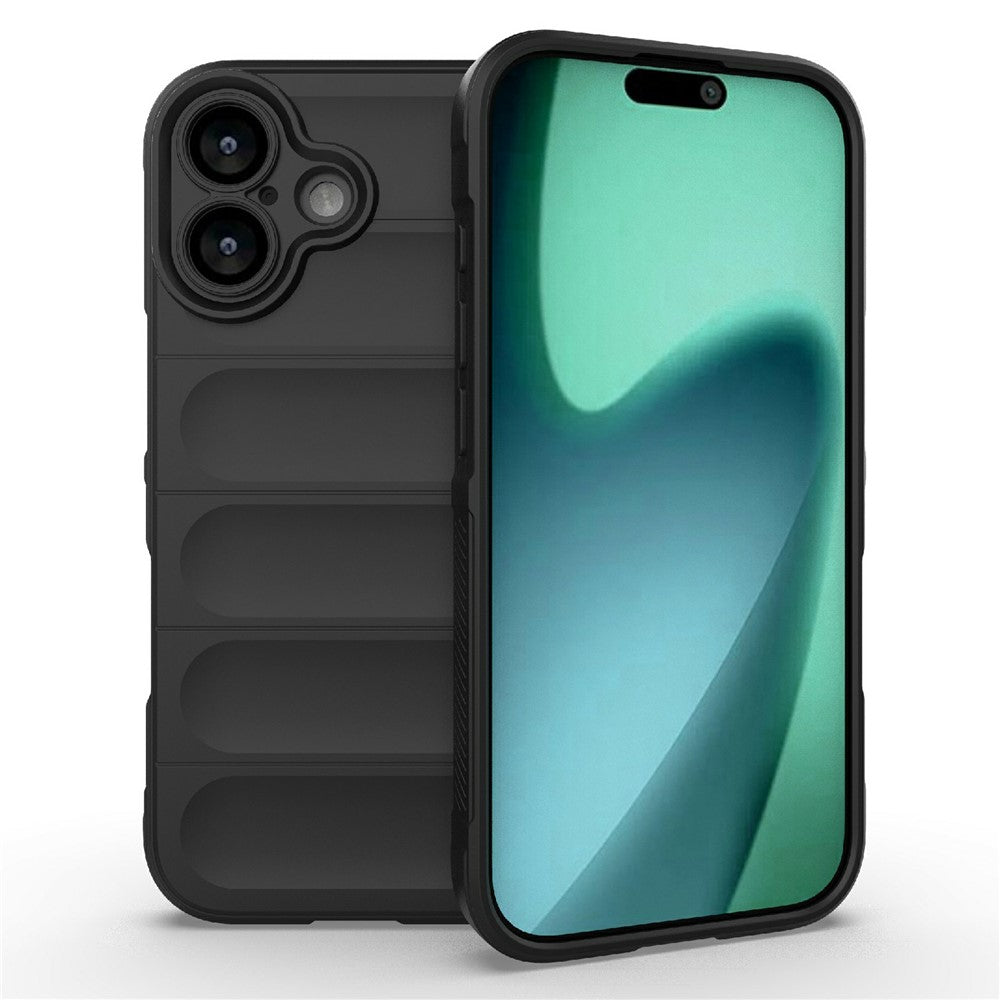 For iPhone 17 Case Anti-Drop Soft TPU Rugged Phone Back Cover