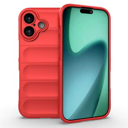 For iPhone 17 Case Anti-Drop Soft TPU Rugged Phone Back Cover