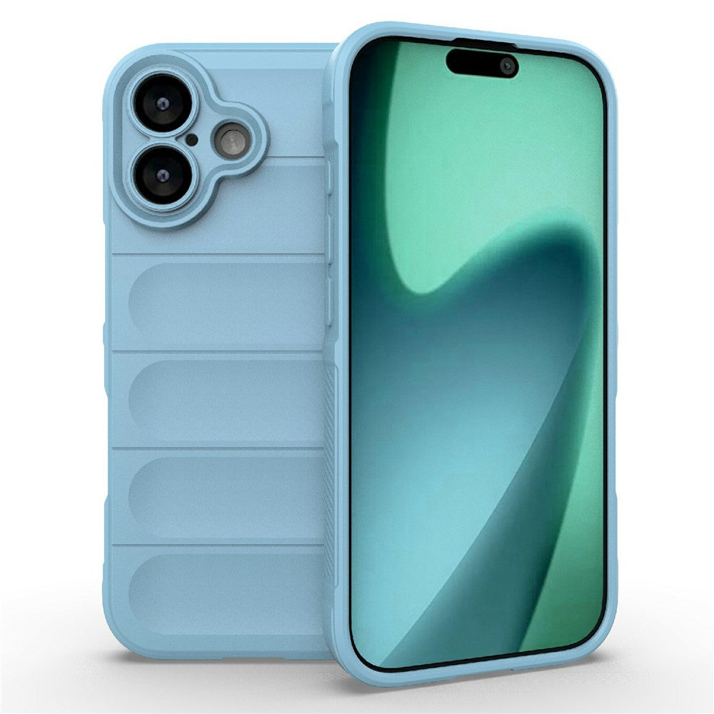 For iPhone 17 Case Anti-Drop Soft TPU Rugged Phone Back Cover