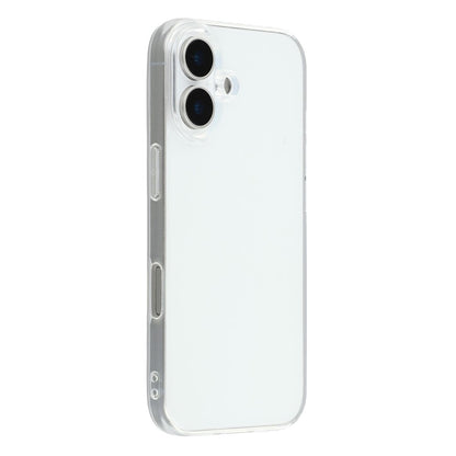 For iPhone 17 Case Watermark-Free 2.0mm Clear Phone TPU Cover