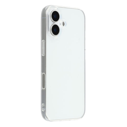 For iPhone 17 Case Watermark-Free 2.0mm Clear Phone TPU Cover