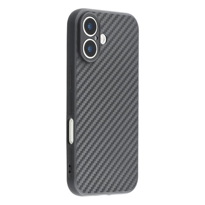 For iPhone 17 Case Flexible TPU Carbon Fiber Texture Shockproof Phone Cover