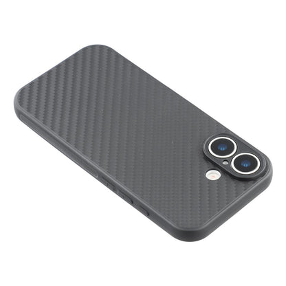 For iPhone 17 Case Flexible TPU Carbon Fiber Texture Shockproof Phone Cover