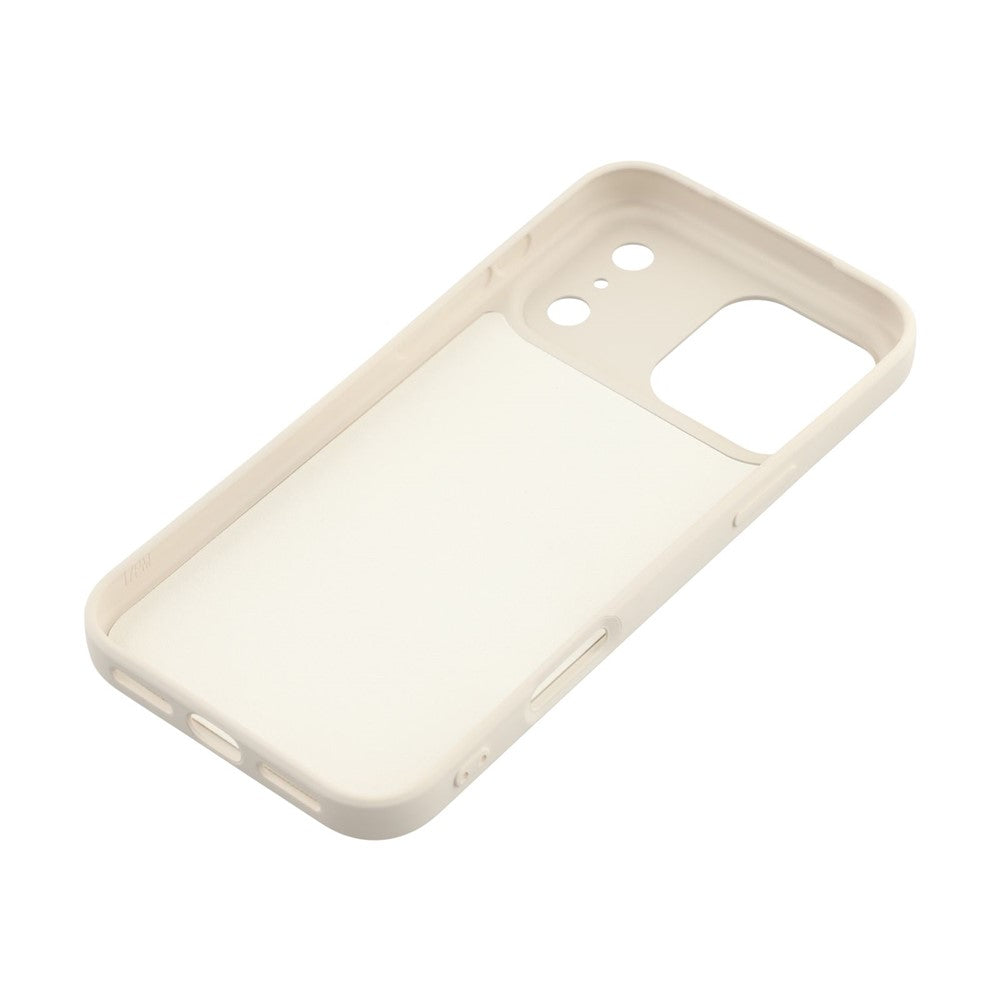 For iPhone 17 Pro TPU Case Soft Fiber Lining Anti-Scratch Phone Cover