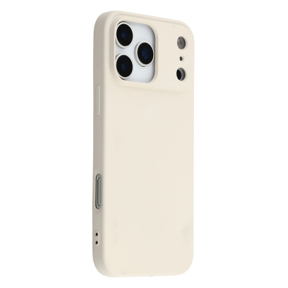 For iPhone 17 Pro Max TPU Case Soft Fiber Lining Anti-Scratch Phone Cover
