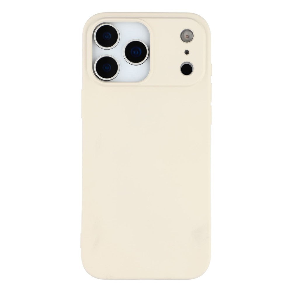 For iPhone 17 Pro Max TPU Case Soft Fiber Lining Anti-Scratch Phone Cover