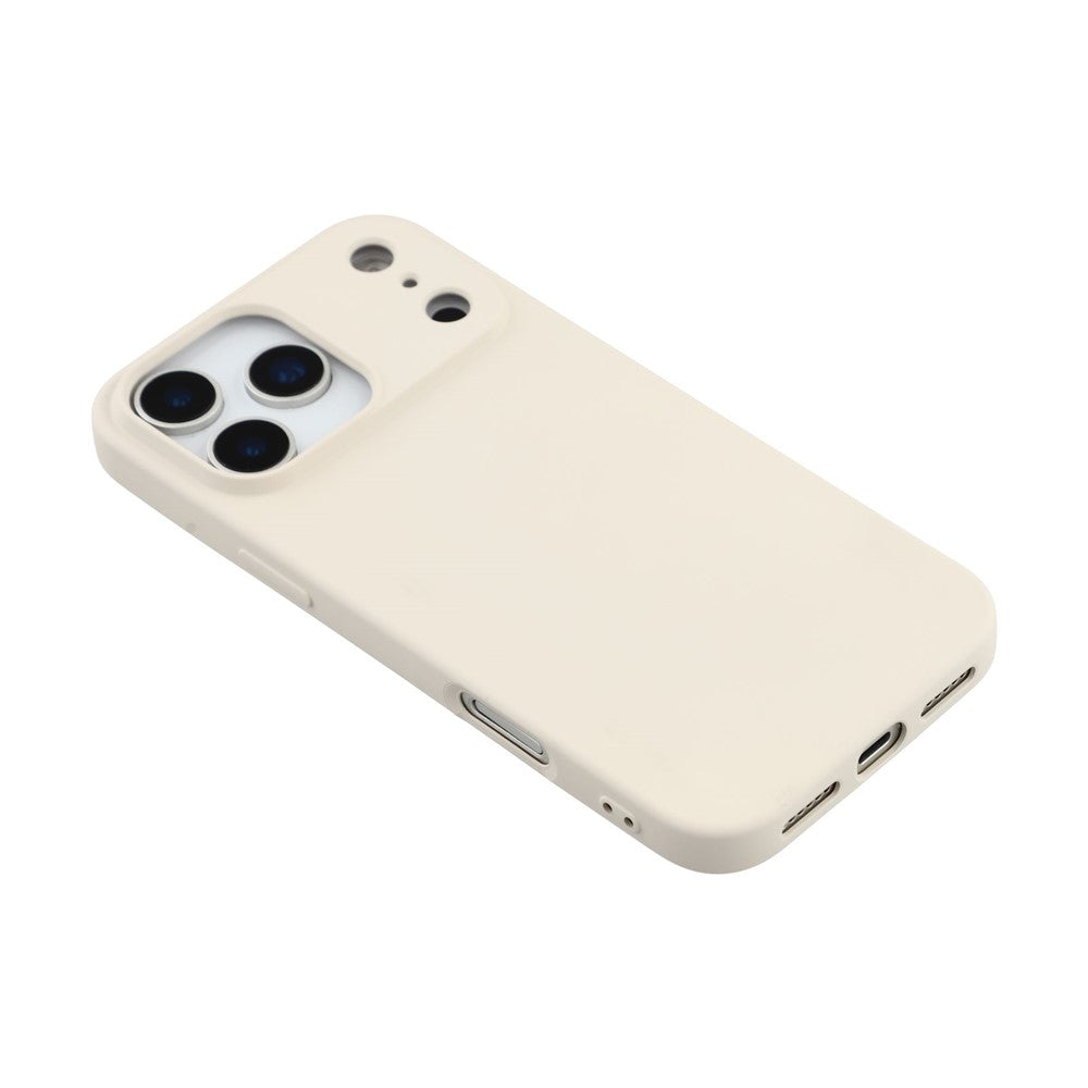For iPhone 17 Pro Max TPU Case Soft Fiber Lining Anti-Scratch Phone Cover