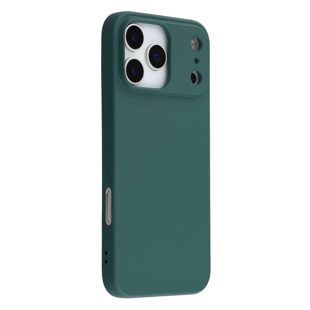 For iPhone 17 Pro Max TPU Case Soft Fiber Lining Anti-Scratch Phone Cover