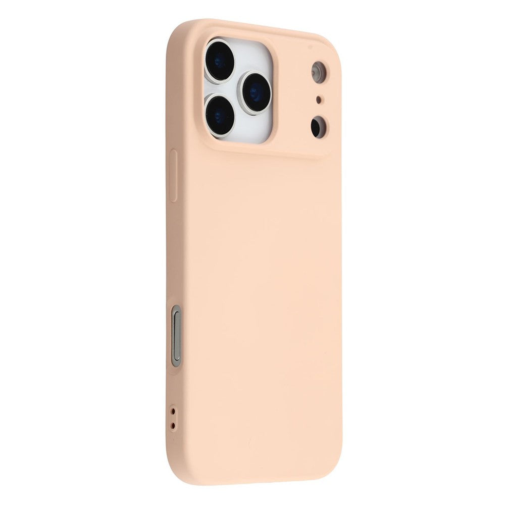 For iPhone 17 Pro Max TPU Case Soft Fiber Lining Anti-Scratch Phone Cover