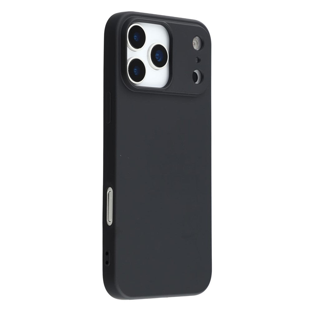 For iPhone 17 Pro Max TPU Case Soft Fiber Lining Anti-Scratch Phone Cover