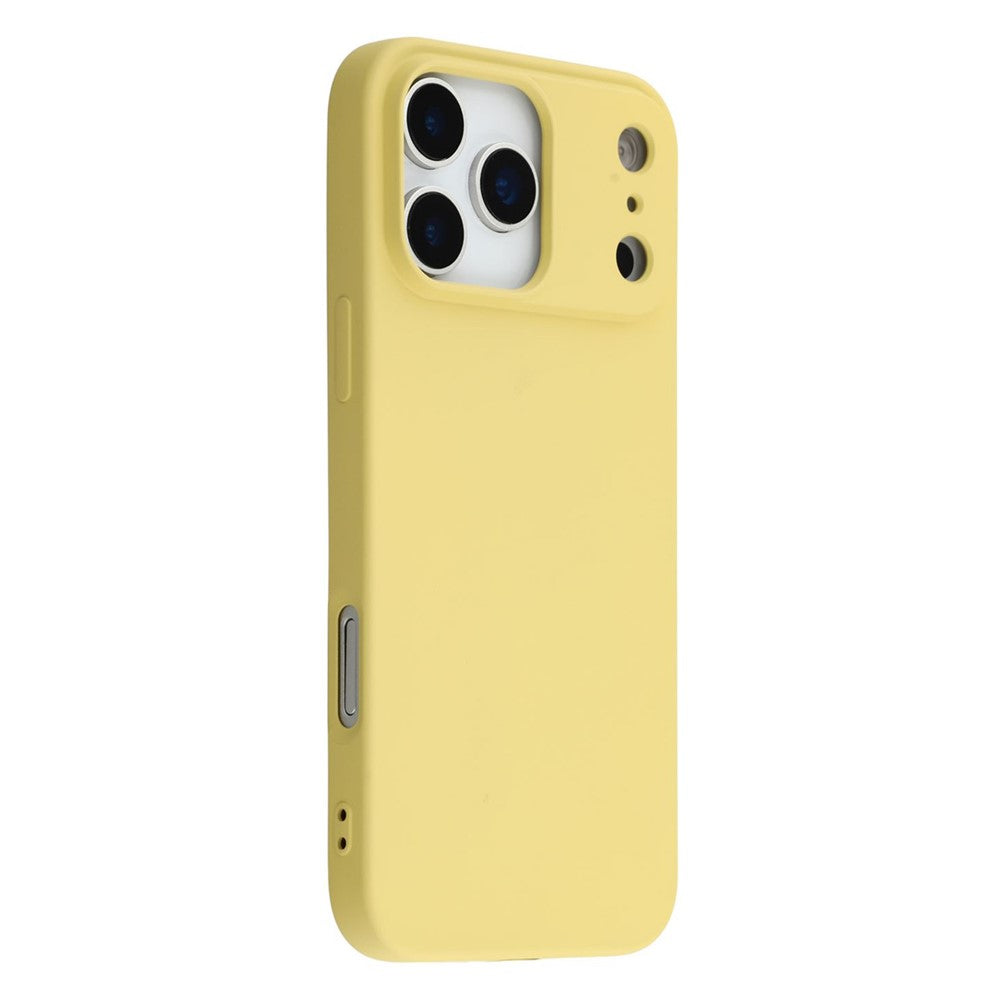 For iPhone 17 Pro Max TPU Case Soft Fiber Lining Anti-Scratch Phone Cover
