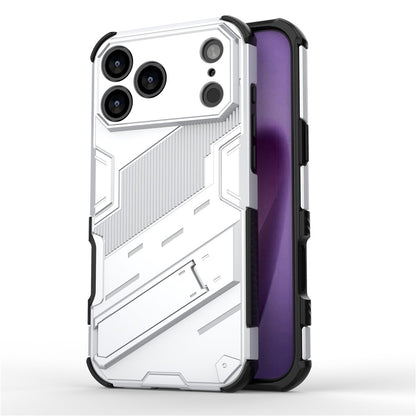 For iPhone 18 Pro / 17 Pro Case PC + TPU Shockproof Phone Cover with Kickstand