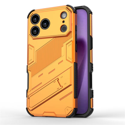 For iPhone 18 Pro / 17 Pro Case PC + TPU Shockproof Phone Cover with Kickstand