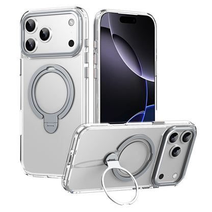 For iPhone 17 Pro Phone Case Compatible with MagSafe Kickstand Matte Back Cover