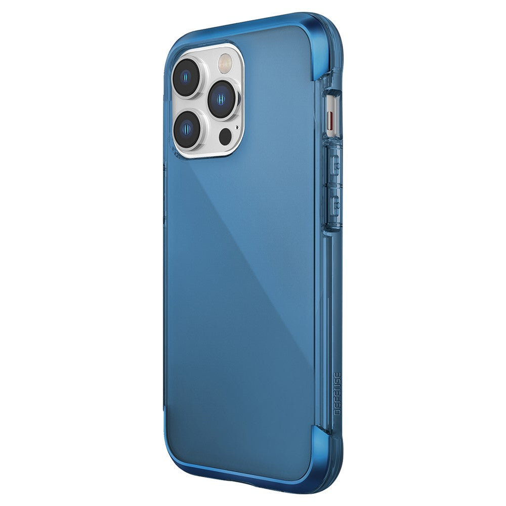 DEFENSE Anti-fall Phone Case for iPhone 14 Pro Max Air Soft TPU Aluminum Alloy Corners Protective Phone Cover