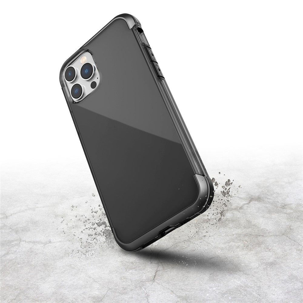 DEFENSE Anti-fall Phone Case for iPhone 14 Pro Max Air Soft TPU Aluminum Alloy Corners Protective Phone Cover