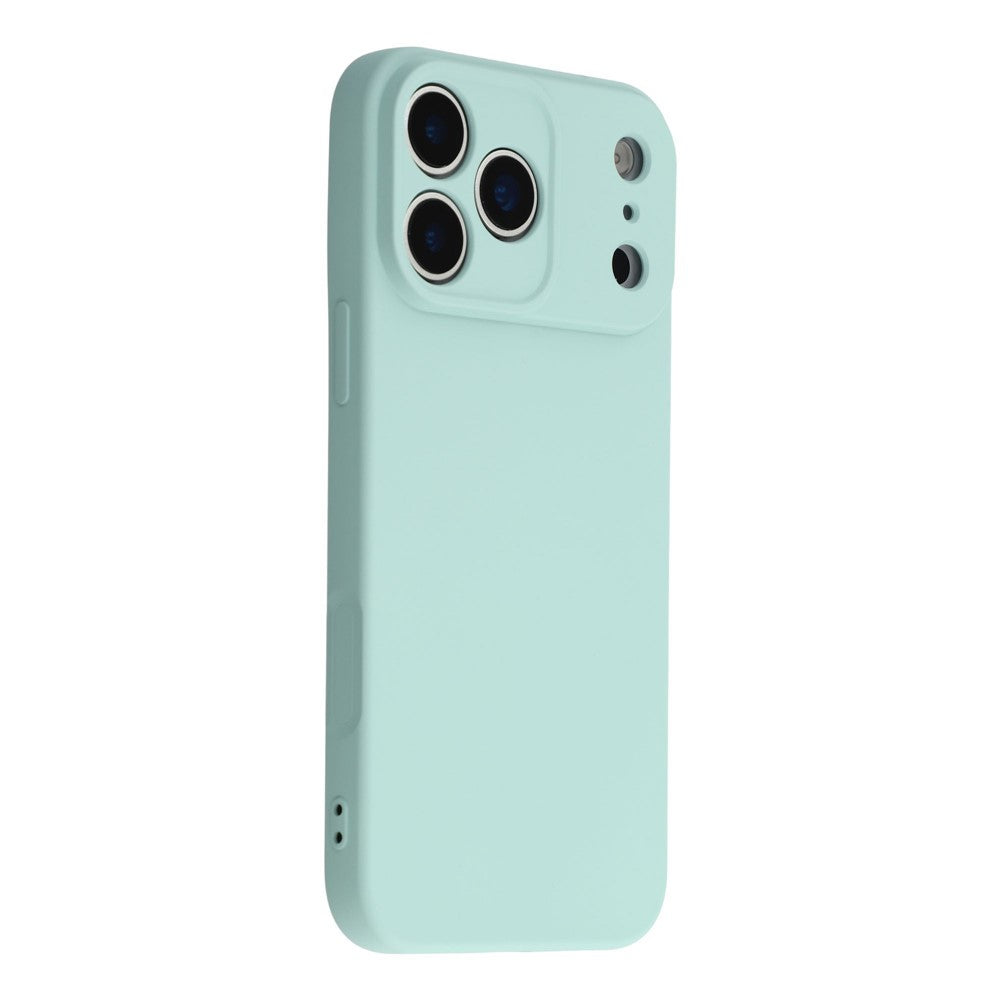 For iPhone 17 Pro Case TPU Back Soft Anti-Scratch Fiber Lining Phone Cover