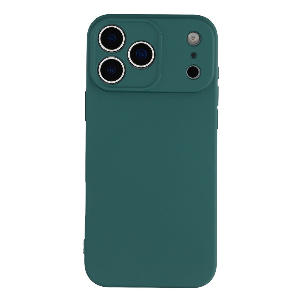 For iPhone 17 Pro Max Case TPU Back Soft Anti-Scratch Fiber Lining Phone Cover