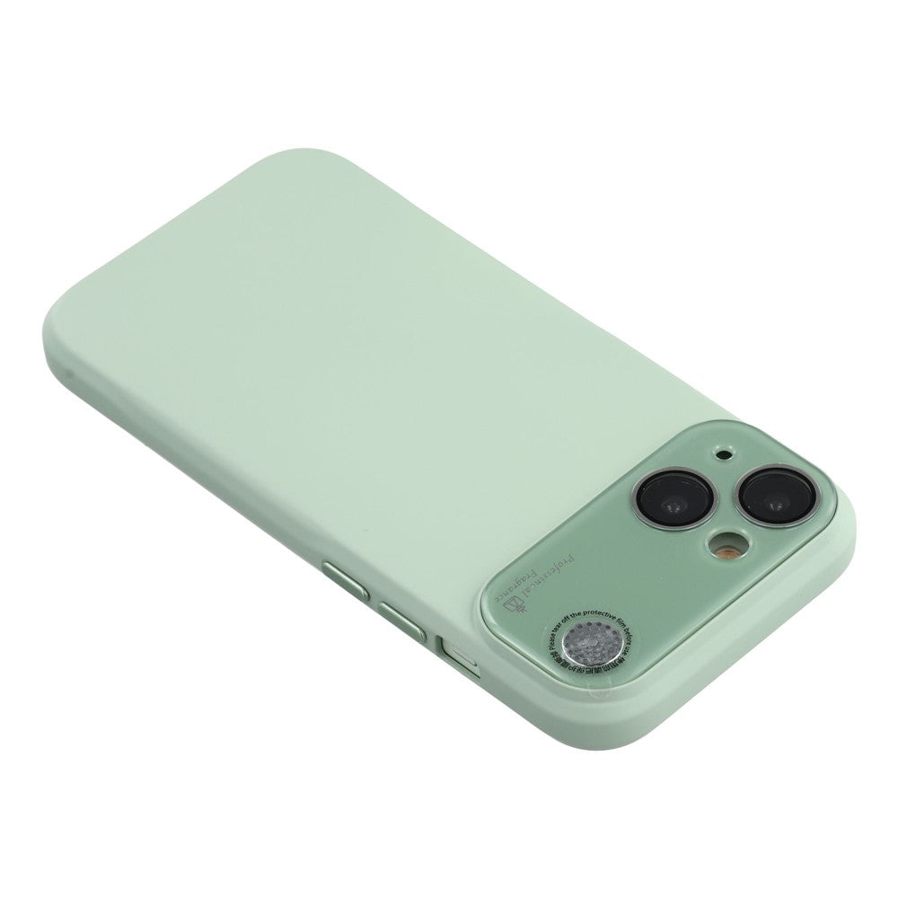 For iPhone 14 Case Large Camera Window Liquid Silicone Aromatherapy Phone Cover