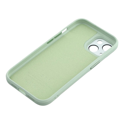 For iPhone 14 Case Large Camera Window Liquid Silicone Aromatherapy Phone Cover