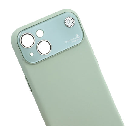 For iPhone 14 Case Large Camera Window Liquid Silicone Aromatherapy Phone Cover