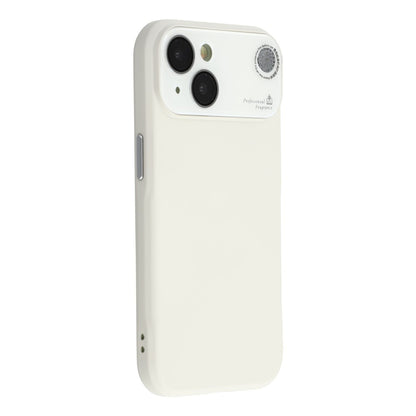 For iPhone 14 Case Large Camera Window Liquid Silicone Aromatherapy Phone Cover