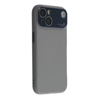 For iPhone 14 Case Large Camera Window Liquid Silicone Aromatherapy Phone Cover