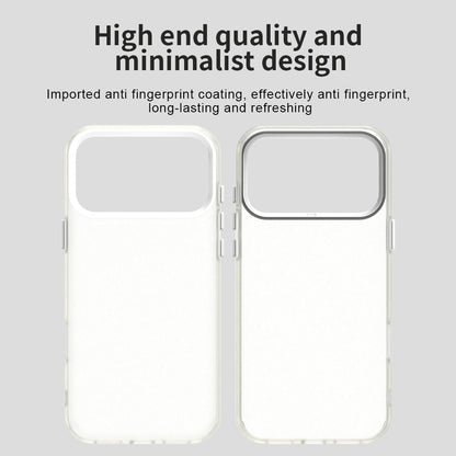 For iPhone 17 Pro Case PC + TPU + PET Matte Anti-Drop Phone Back Cover