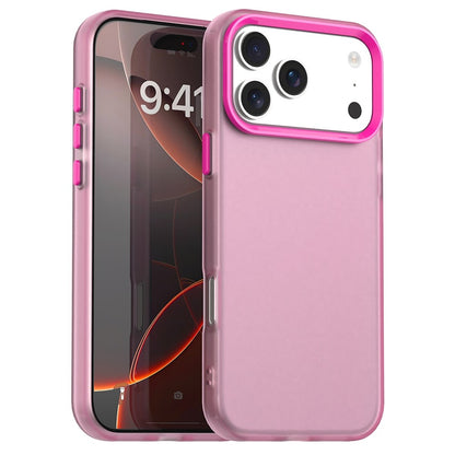 For iPhone 17 Pro Case PC + TPU + PET Matte Anti-Drop Phone Back Cover
