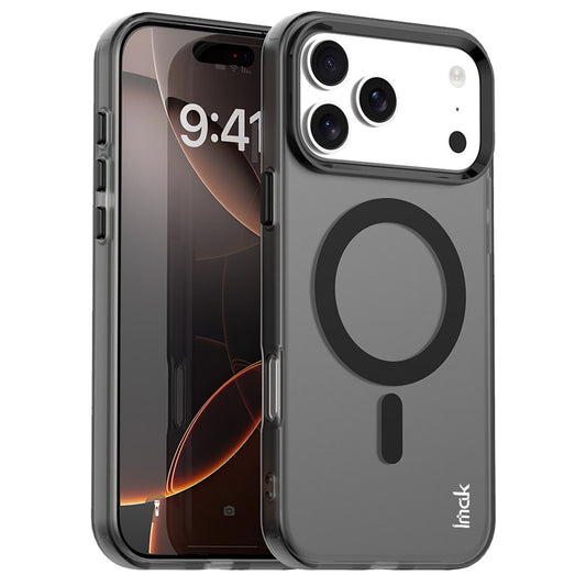 IMAK For iPhone 17 Pro Case Compatible with MagSafe Candy Color Anti Drop TPU + PET Back Cover