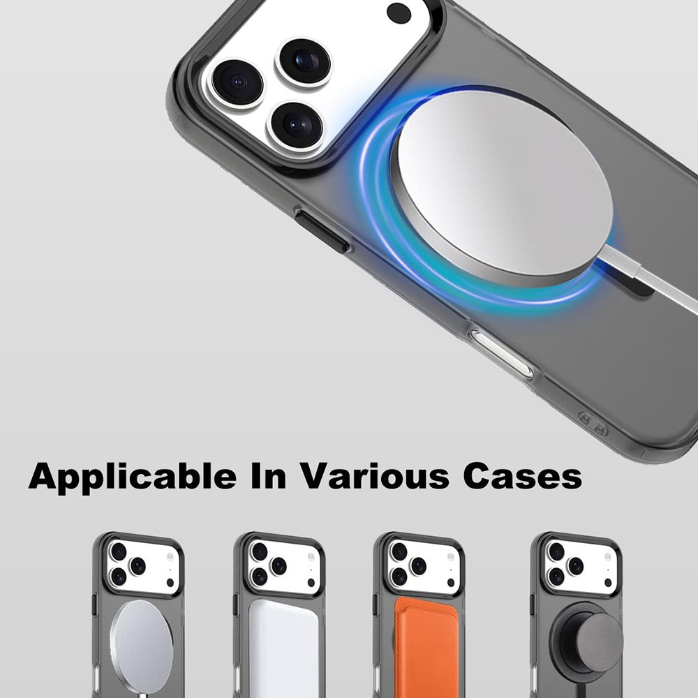 IMAK For iPhone 17 Pro Case Compatible with MagSafe Candy Color Anti Drop TPU + PET Back Cover