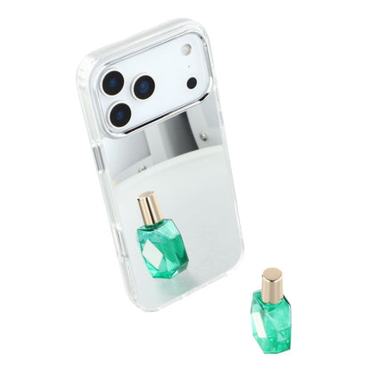 For iPhone 17 Pro Max Case Electroplating Mirror Design Shockproof TPU + Acrylic Phone Cover
