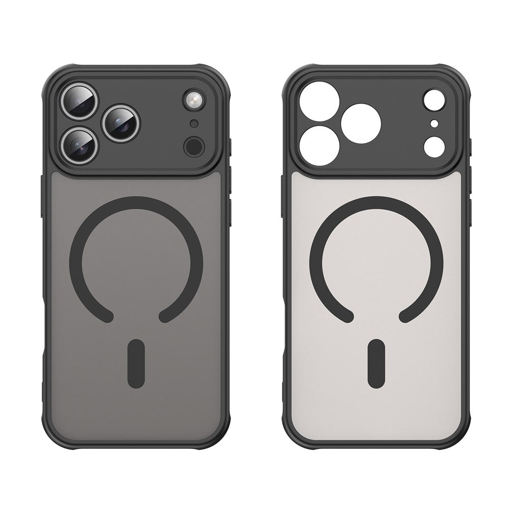 For iPhone 17 Pro Max Case Compatible with MagSafe Anti Drop PC + TPU Phone Cover