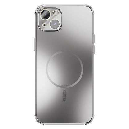 ABEEL For iPhone 15 Plus Case Compatible with MagSafe TPU PC Cooling Matte Phone Back Cover with Lens Film