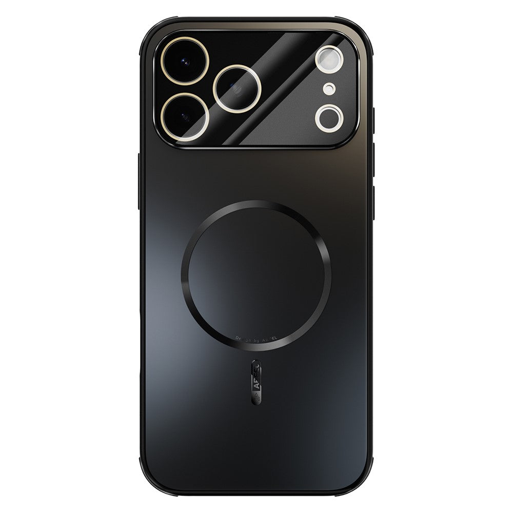 ABEEL For iPhone 17 Pro Max Case Compatible with MagSafe TPU PC Cooling Matte Phone Back Cover with Lens Film