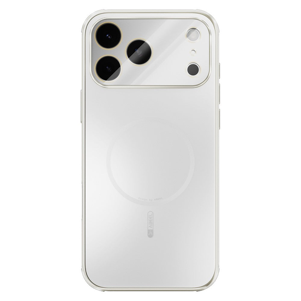 ABEEL For iPhone 17 Pro Max Case Compatible with MagSafe TPU PC Cooling Matte Phone Back Cover with Lens Film
