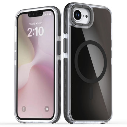For iPhone 17e / 16e Case Compatible with MagSafe Cute Fluorescent Design TPU Acrylic Phone Back Cover