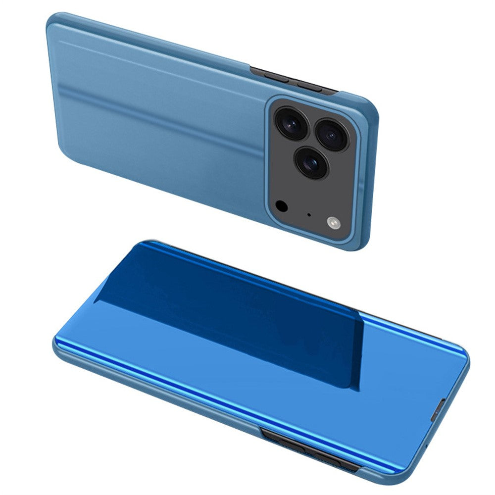 For iPhone 17 Pro Max Case View Window Stand Leather Flip Phone Cover
