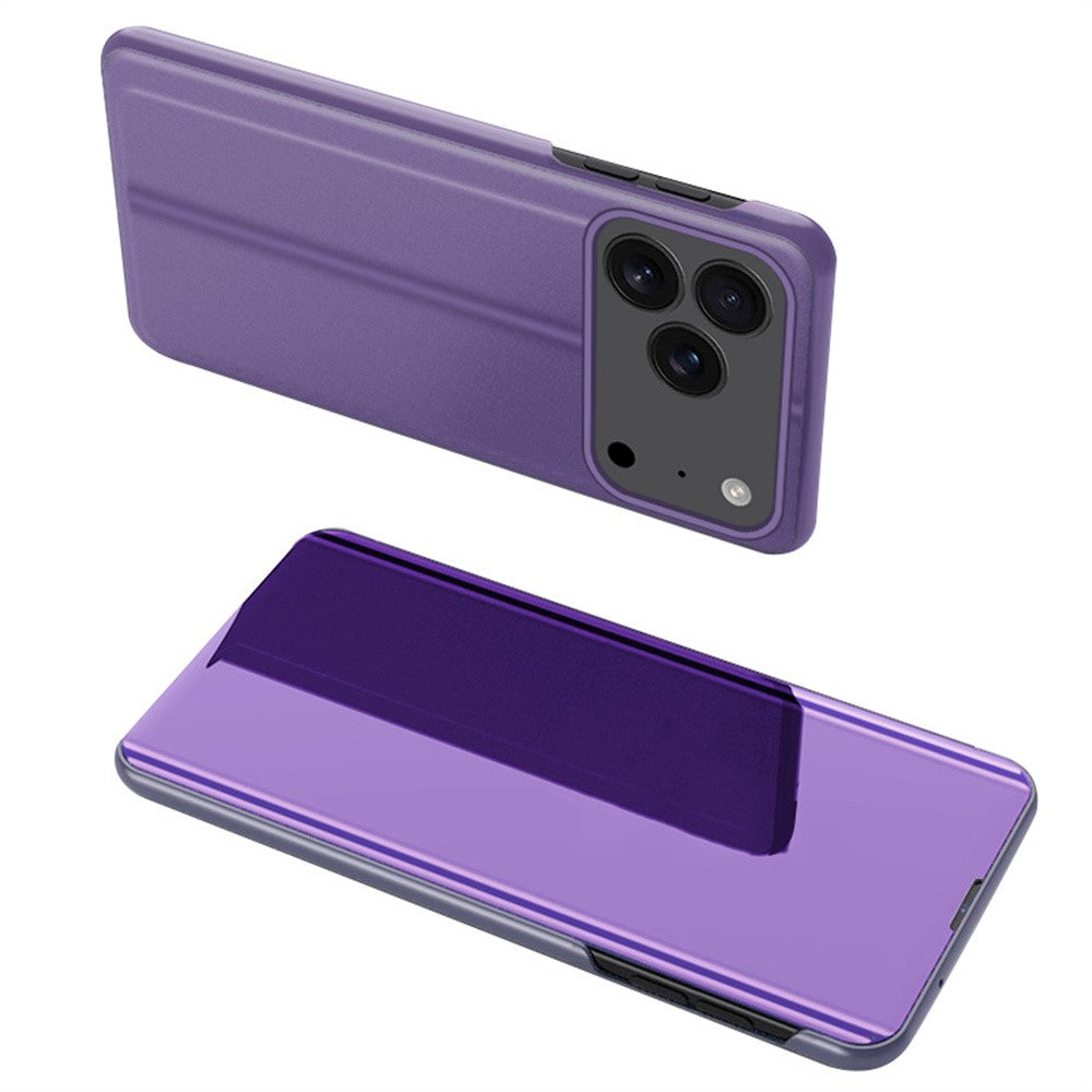 For iPhone 17 Pro Max Case View Window Stand Leather Flip Phone Cover