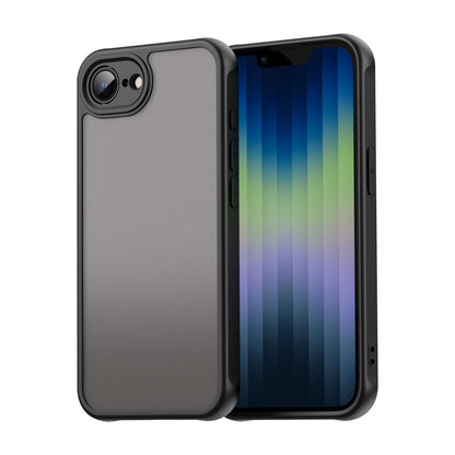 WANLONFENG For iPhone 17e / 16e Case with Screen Film  FD Series Skin Touch TPU PC Phone Back Cover