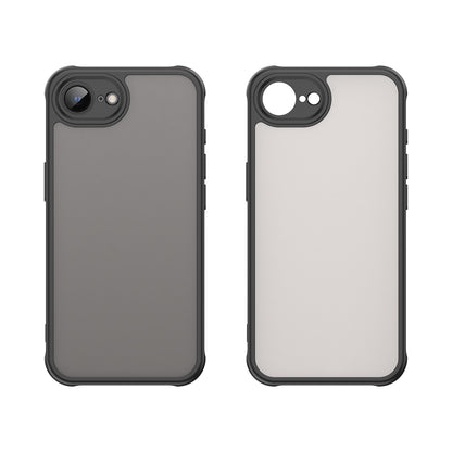 WANLONFENG For iPhone 17e / 16e Case with Screen Film  FD Series Skin Touch TPU PC Phone Back Cover