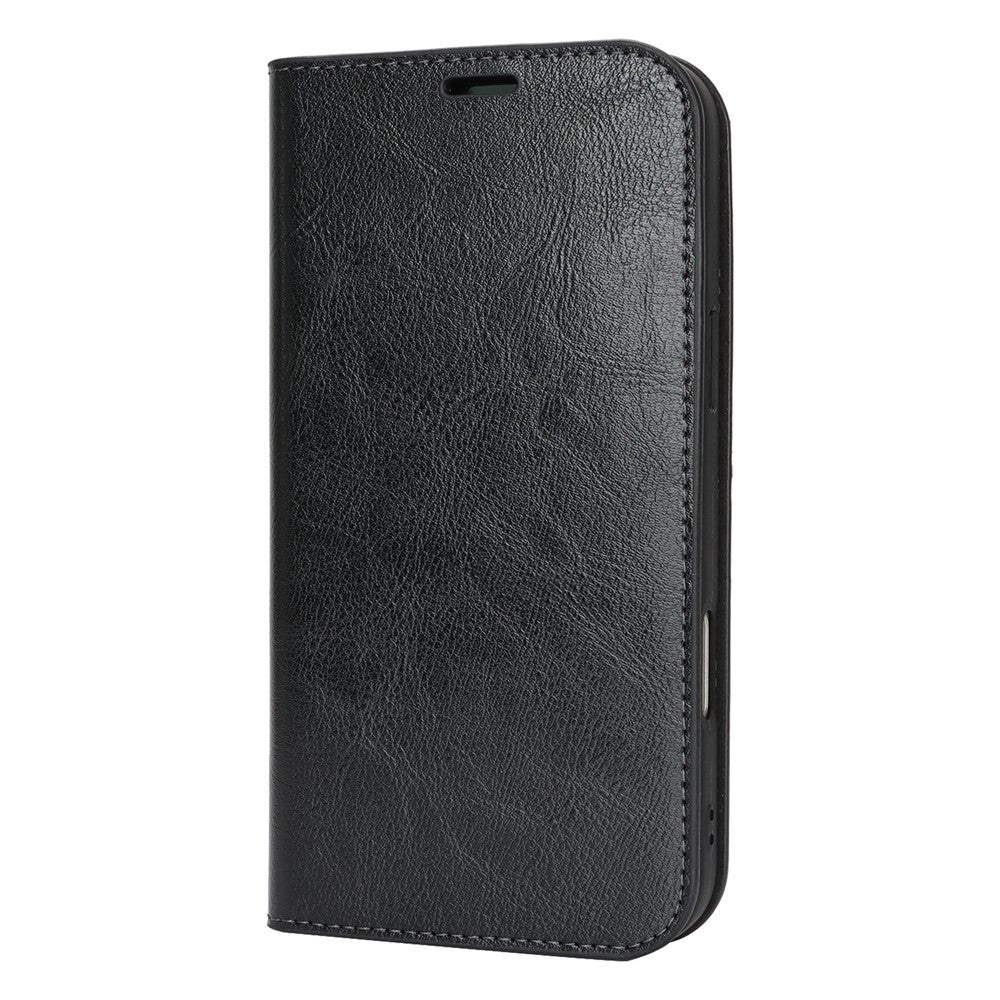For iPhone 17 Pro Max Case Crazy Horse Texture Split Leather Wallet Phone Cover