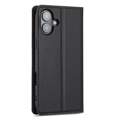 LC.IMEEKE L1 Series for iPhone 17 Case PU Leather Wallet Stand Protective Phone Cover