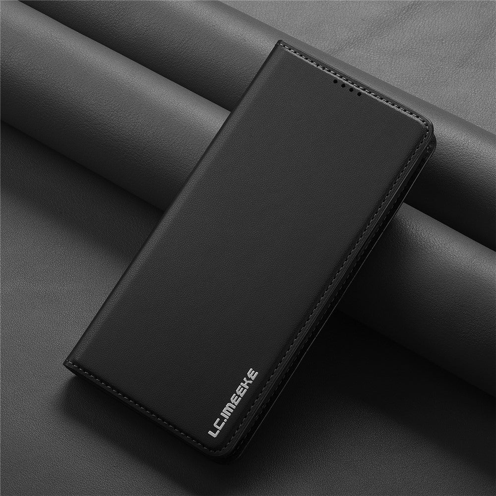 LC.IMEEKE L1 Series for iPhone 17 Pro Case PU Leather Wallet Stand Protective Phone Cover
